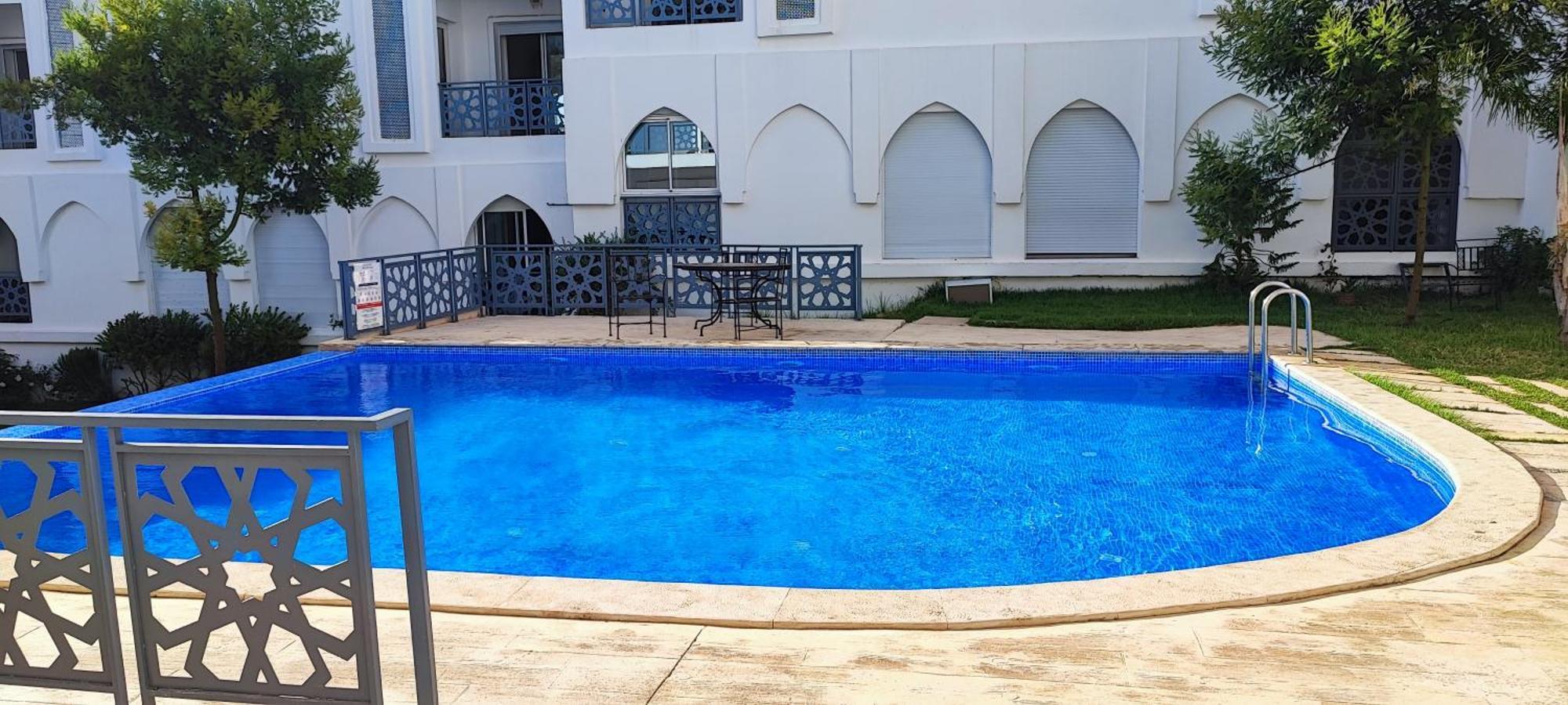 Magnifique Appartement De Standing A Tanger Avec Vue Sur Mer Et Acces Piscine Exterior photo