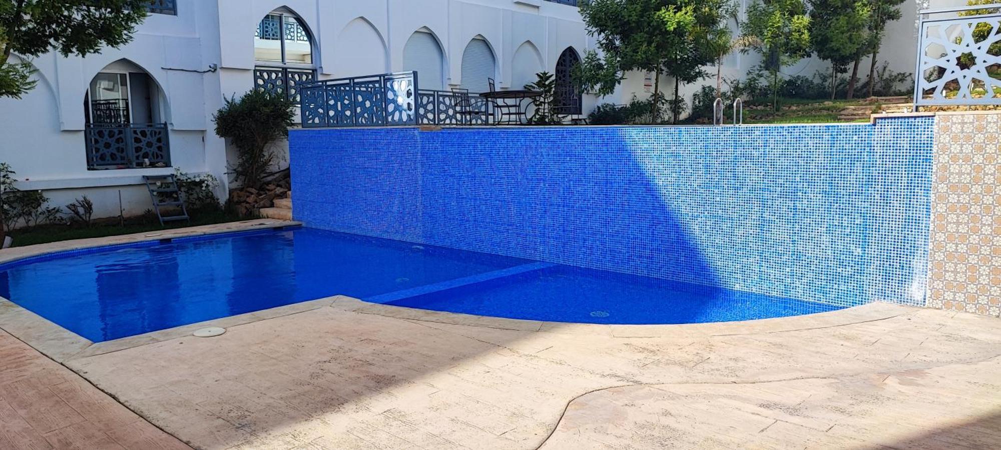 Magnifique Appartement De Standing A Tanger Avec Vue Sur Mer Et Acces Piscine Exterior photo